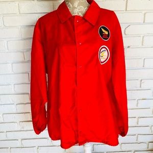 Vintage Jacket With Vintage Patches, Ski-doo and Honda